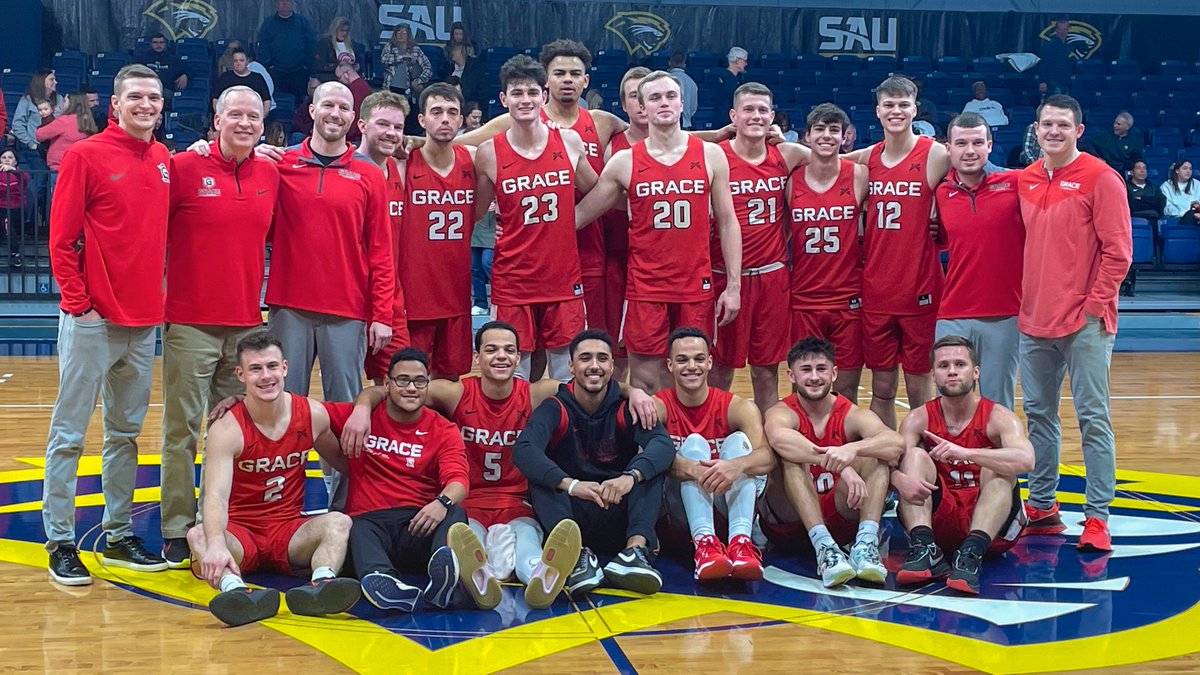 Grace Athletics (@gracelancers) on Twitter photo The undisputed CHAMPS!
+ Most CL wins in history (15)
+ Tied for best record thru 28 games (25-3)
+ 1st title since '11-12 & 1st outright title since '92-93
+ Auto bid to NAIAs secured
+ No. 1 seed in next week's CL Tourney (starts Wed!)
<a href="/GraceBasketball/">Grace Basketball</a>
#HoopinForHagen The undisputed CHAMPS!
+ Most CL wins in history (15)
+ Tied for best record thru 28 games (25-3)
+ 1st title since '11-12 & 1st outright title since '92-93
+ Auto bid to NAIAs secured
+ No. 1 seed in next week's CL Tourney (starts Wed!)
<a href="/GraceBasketball/">Grace Basketball</a>
#HoopinForHagen