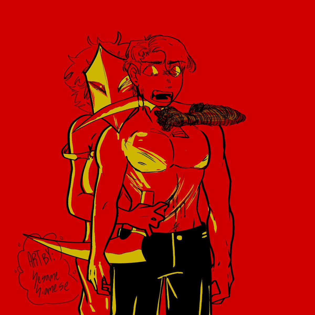 SesameSiamese's tweet photo. Haven't been able to draw much 'til recently, finally got the time after quitting leadership.. let's fucking go!! https://t.co/ALEA0l46Yl