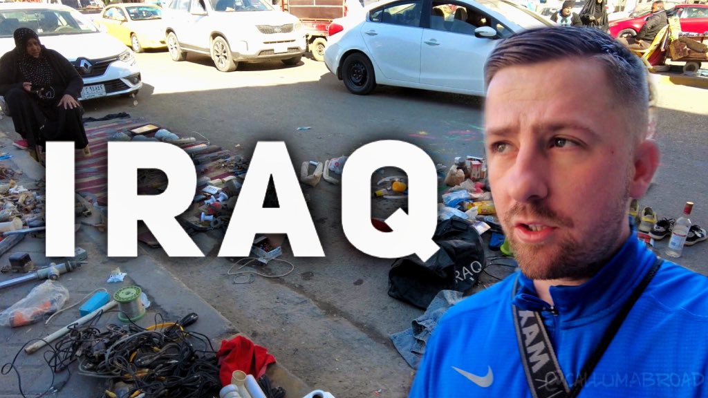 CallumAbroad's tweet image. AND ITS LIVE! 🇮🇶 #IRAQ 
SOLO ON THE STREETS OF BAGHDAD!
Full video now on YouTube 
Click the link and give it a watch on YouTube 😀 plenty more to come 
Full video 👉🏼 youtu.be/n6ipr78mmRc