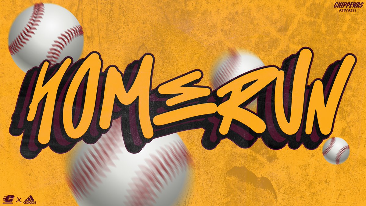 CMUBaseball's tweet photo. CHRISTIAN. MITCHELLE. 😤

In his second collegiate at-bat, he takes it yard‼️

Chippewas lead, 1-0!

#FireUpChips🔥⬆️⚾️ https://t.co/eVcapD4tZi