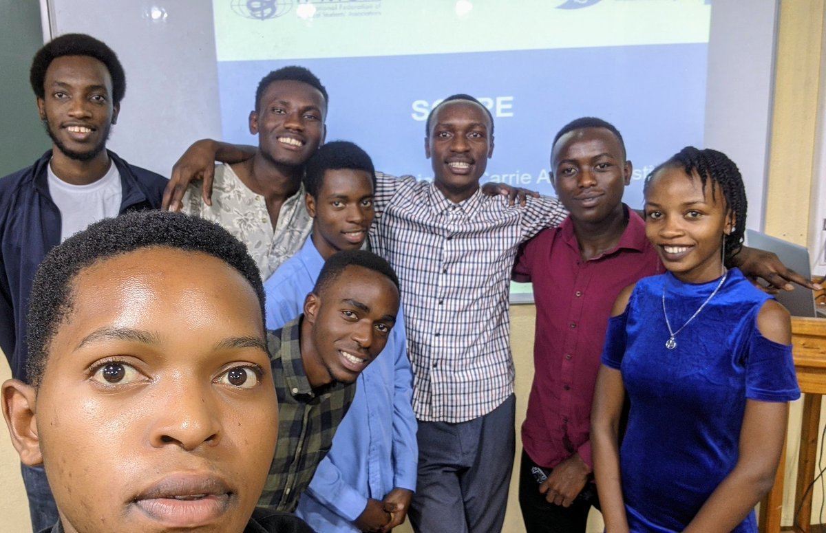 scope_rwanda's tweet photo. Today, @medsar_rwanda through it's standing committee on #ProfessionalExchange hosted Professional Exchange Unveil to inaugurate for the first time about #IFMSAexchange for medical students. Having fun was part of this wholesome moment, just as it always run for #SCOPE https://t.co/uUcZVWED7n