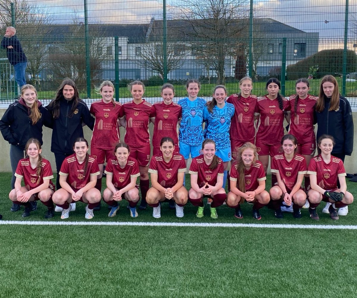 mayo_soccer's tweet photo. Well done  to Róise Burke and Katie Heaney who both played in Galway United U17 Women today in Galway United 3-2 over Shamrock Rovers https://t.co/raNtyV7SVV