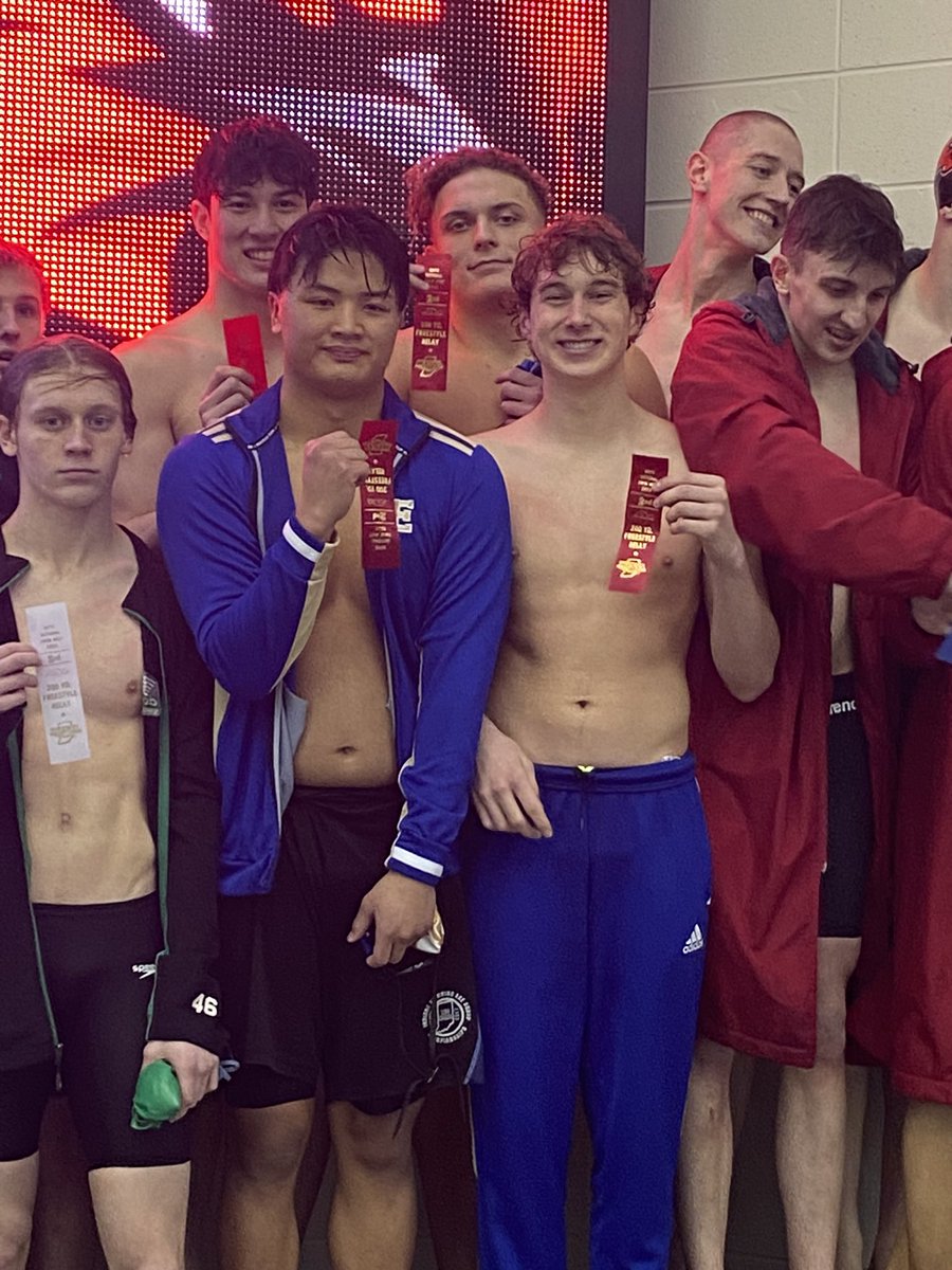 Elkhart places 2nd in the 200 FREE relay ! Congratulations to Gavin, Gabe, Christian and Lucas. Lucas blazed the last leg with a stunning 19.88 split!! <a href="/ElkhartHSSports/">Elkhart High School Athletics</a>