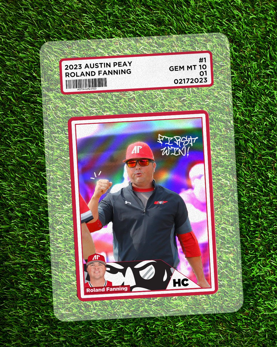 Austin Peay Baseball (@govsbsb) on Twitter photo 𝓢𝓶𝓪𝓼𝓱. 𝓑𝓪𝓷𝓰. 𝓣𝓸 𝓥𝓲𝓬𝓽𝓸𝓻𝔂!
Congratulations to <a href="/coach_fanning/">Roland Fanning</a> on his first win as a head coach!
Govs 9, Redbirds 1
#LetsGoPeay | #⃣🅱️🅰️🆖 | #ASUNBSB 𝓢𝓶𝓪𝓼𝓱. 𝓑𝓪𝓷𝓰. 𝓣𝓸 𝓥𝓲𝓬𝓽𝓸𝓻𝔂!
Congratulations to <a href="/coach_fanning/">Roland Fanning</a> on his first win as a head coach!
Govs 9, Redbirds 1
#LetsGoPeay | #⃣🅱️🅰️🆖 | #ASUNBSB