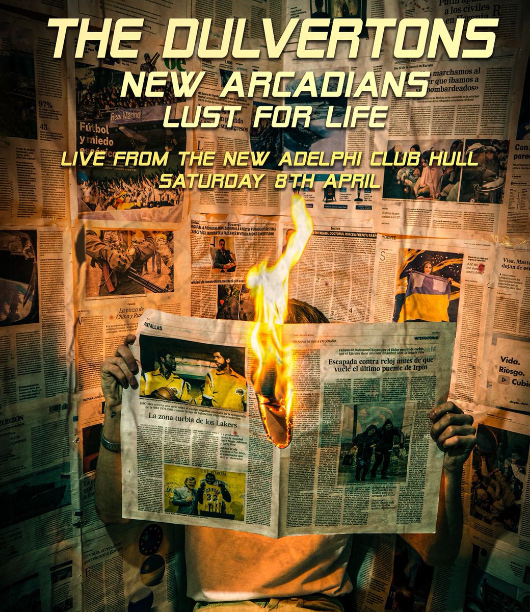 ⚫️🟠⚫️HULL⚫️🟠⚫️ 08/04/2023   We will be playing <a href="/TheAdelphiClub/">The New Adelphi Club</a> with our very good friends <a href="/TheDulvertons/">The Dulvertons</a> &amp; <a href="/Lustforlifeband/">Lust For Life</a>          Tickets are £8 plus booking fee 👇🏻👇🏻       seetickets.com/event/the-dulv… This one is not to be missed!! #hullmusic #thenewadelphiclub #livemusic #gig