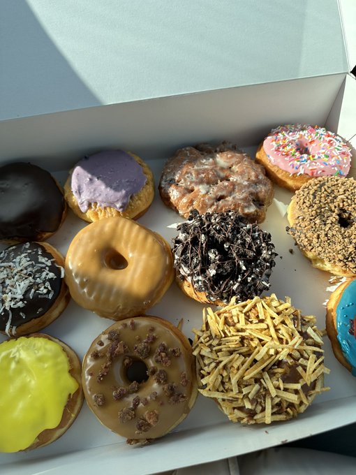 Which donut are you eating first? 😋 https://t.co/SV4BVAODAw<a href="/tag/barbie"class="tags"><span>#barbie</span></a><a href="/tag/twitter"class="tags"><span>#twitter</span></a><a href="/tag/pinkdressgirl"class="tags"><span>#pinkdressgirl</span></a><a href="/tag/vanessadoesc"class="tags"><span>#vanessadoesc</span></a>