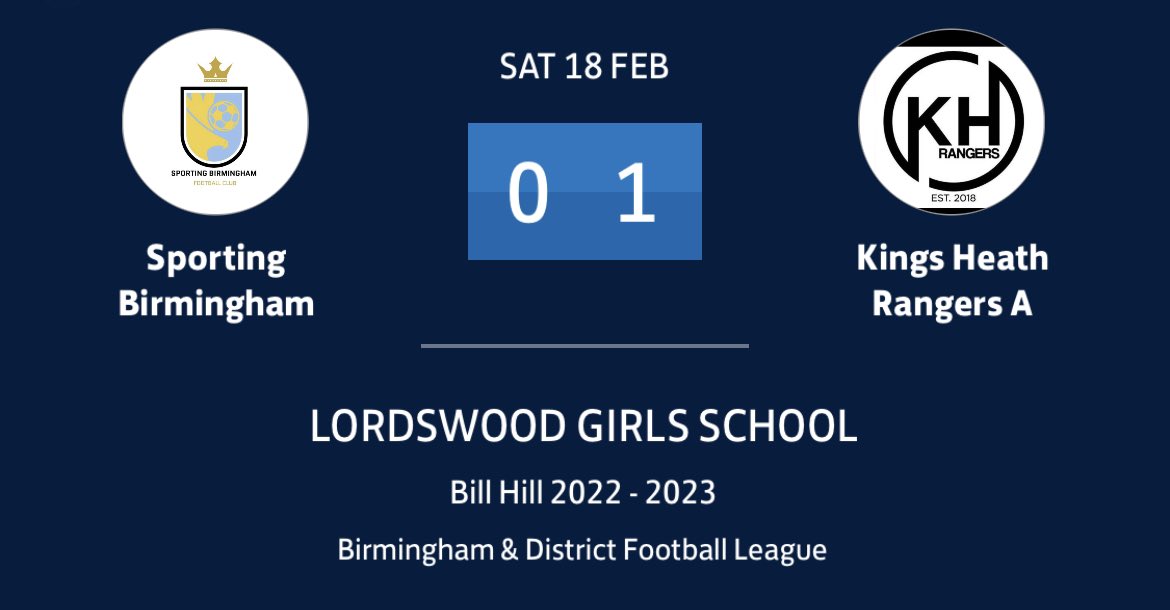 Sporting Birmingham FC tweet media