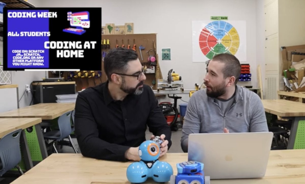 Yuri Halushka (@halushkayuri) on Twitter photo Very excited for our upcoming Coding Week <a href="/SouthpointeA/">Southpointe Academy</a>. Here’s our promo video. youtube.com/watch?v=WIWcQX… Student will be having fun coding with <a href="/Sphero/">Sphero</a> bots, <a href="/scratch/">Scratch Team</a>, and more! Very excited for our upcoming Coding Week <a href="/SouthpointeA/">Southpointe Academy</a>. Here’s our promo video. youtube.com/watch?v=WIWcQX… Student will be having fun coding with <a href="/Sphero/">Sphero</a> bots, <a href="/scratch/">Scratch Team</a>, and more!