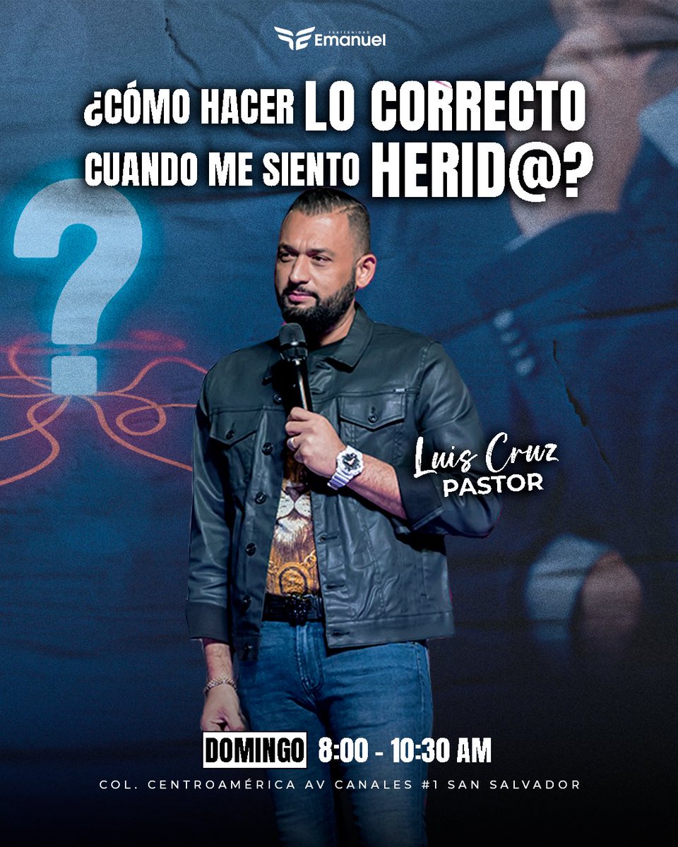 PastorLuisCruz4's tweet photo. En la biblia encontramos codigos maravillosos aplicables en nuestra vida diaria!
Mañana Domingo tenemos una cita especial
En Fraternidad Emanuel
Vivamos una experiencia FE 🫵🏼🔥🔥🔥
#elañodelaspescasmilagrosas2023
#FraternidadEmanuel
#amorsincondicion
#fe
#pastorluiscruz https://t.co/6TlQMFSxZW
