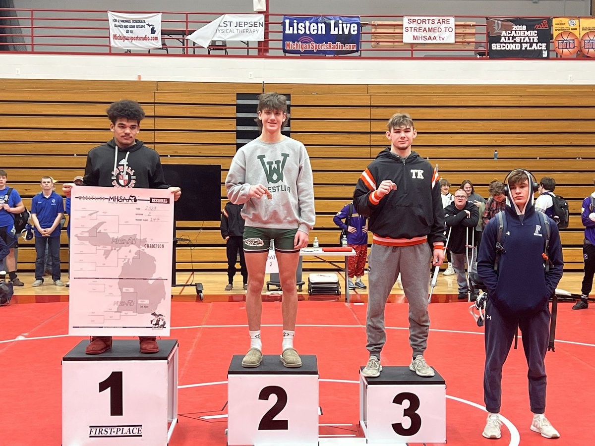 lowellwrestling's tweet image. CJ Poole 144 Champion!