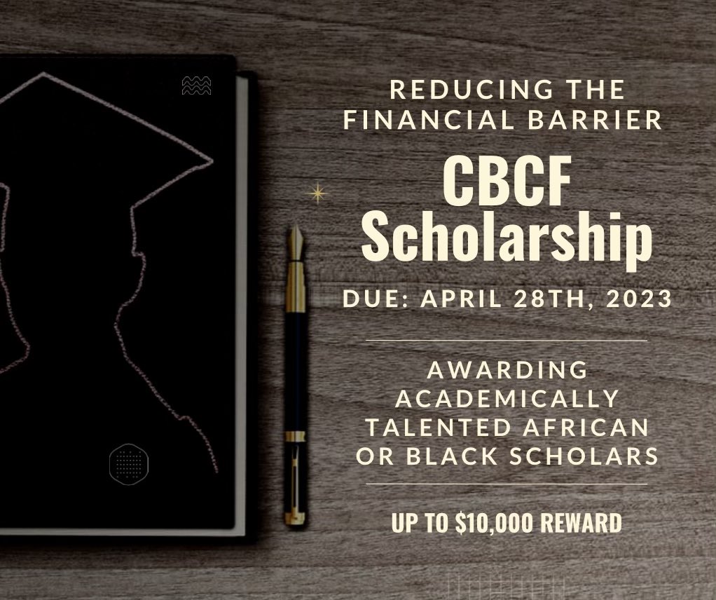 Happy #scholarshipsaturday ! 
#blackstudents #scholarships #apply #applynow #cbcf #blackscholars #student