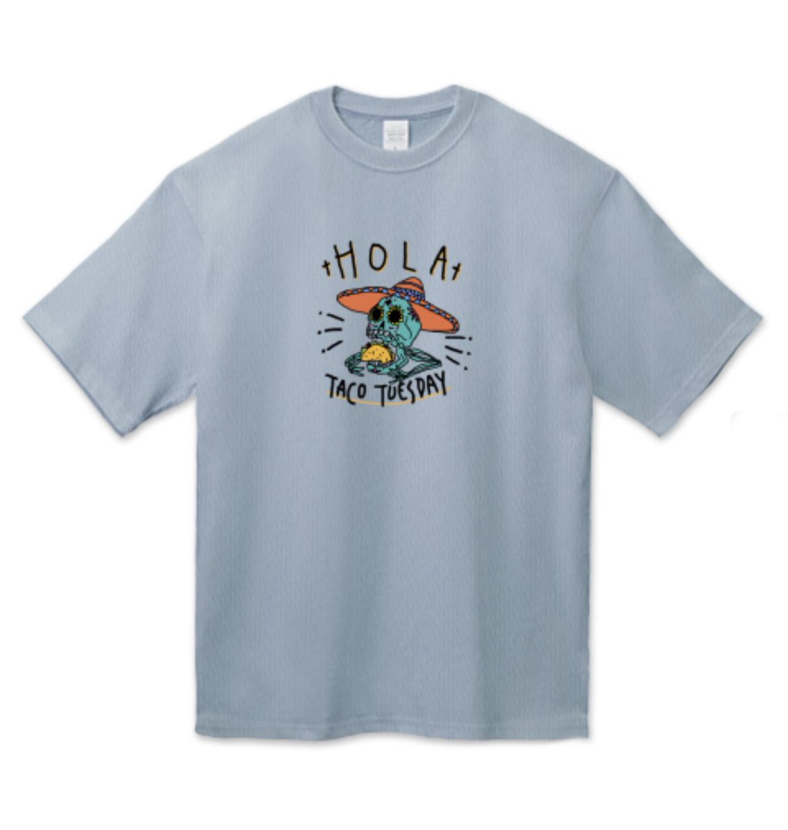 GoodMusicandCo1's tweet photo. #Tシャツトリニティ さんにて『TACO TUESDAY-CLOR.』(9.1オンスマグナムウェイトビックシルエットTシャツ) ご注文頂きました❗️ありがとうございます😊このボディカラーもイイ感じですね✨

https://t.co/0yysKmVsGP

#タコス #TacoTuesday #Tシャツトリニティで販売中 https://t.co/S3XLBZiSFb