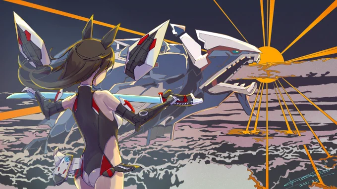 #吾妻楓生誕祭過去絵ですが。ゲームを始めたのも、今の描きかた始めたのも、実は楓ちゃんが始まりなんです。 