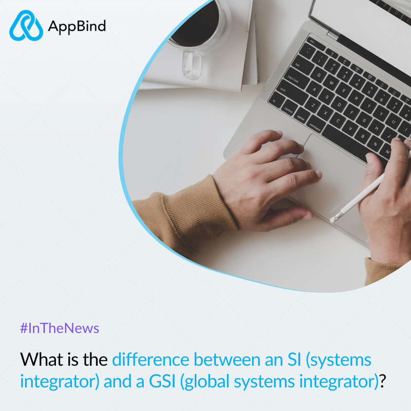 AppBindHQ's tweet image. #FromTheBlog

"The main difference between an SI and a GSI is the scope and scale of their operations."

Why is this important? Learn more by reading the full article here: appbind.com/what-is-the-di…

#AppBind #DigitalTransformation #MoneyLesson #BusinessStrategy #SI #GSI