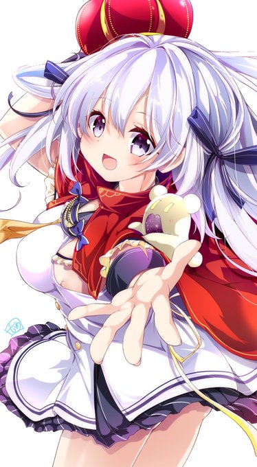 ルナさんの誕生日記念に一枚描かせていただきました!お誕生日おめでとうです…!!(*`∀`)ノ https://t.co/zDcbz4j6I2 