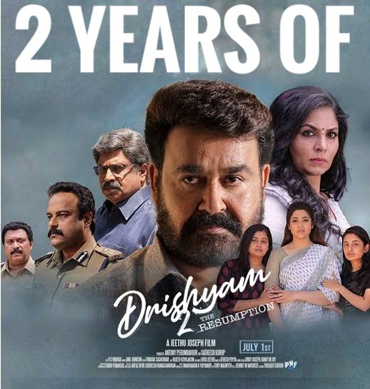 devageetham5555's tweet photo. ‘സ്വന്തം കുടുംബത്തെ രക്ഷിക്കാൻ ശപഥമെടുത്ത മനസ്സാണ് അയാളുടേത് , നമുക്ക് ജയിക്കാനാവില്ല’
#2YearsOfDrishyam2
#Mohanlal
#Meena #AnsibaHassan #EstherAnil #sidique #muraligopi #ganeshkumar #saikumar #JeethuJoseph
#AntonyPerumbavoor #AashirvadCinemas #MaxLaab #Drishyam2 https://t.co/6NNXAiBNGd
