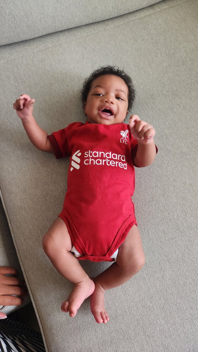 billshank16's tweet photo. Wonder if @LFC needs a new toddler model 👀 #redforlife #ynwa https://t.co/L4A3zI1LzP