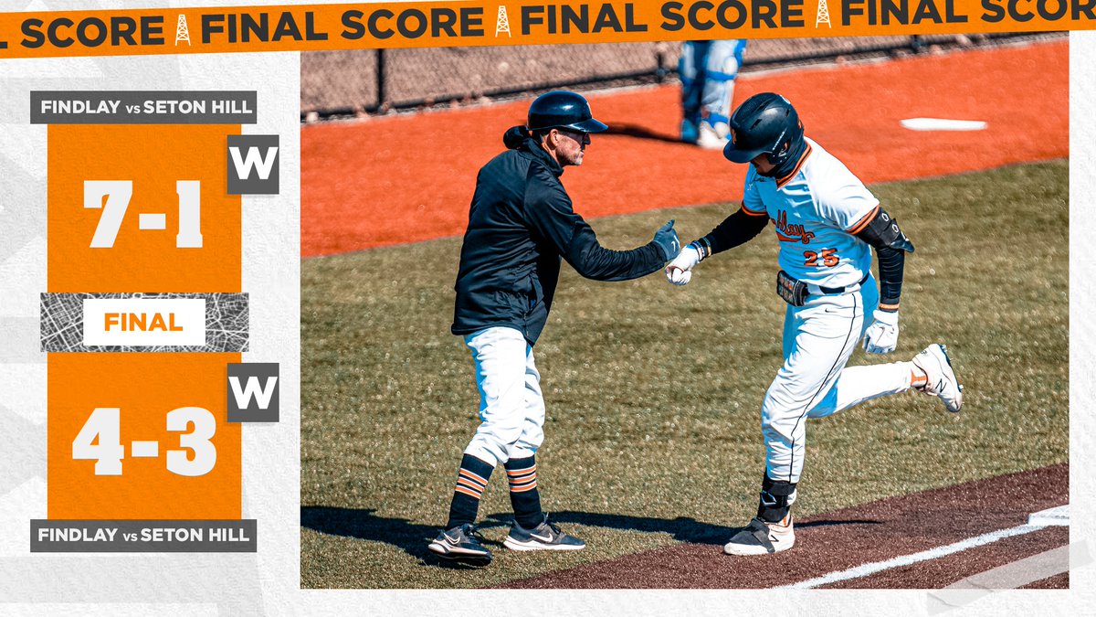 Opening day success!

Findlay swept Seton Hill today in North Carolina. This is the first time the Oilers have started their season 2-0 since 2017!

⚾️: bit.ly/3ka6JKY