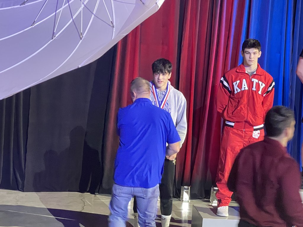 ClemensWrestli1's tweet image. Congrats to Tyler Gutierrez on winning 6th place at the State Tournament! Great career for an awesome young man. Can’t wait to see what the future holds for you!