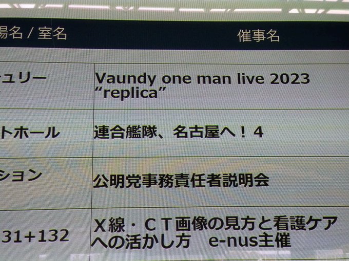 「連合艦隊、名古屋へ!」会場到着。 