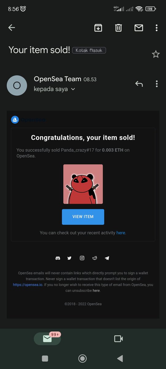 😱😱 amazing day 🥳🥳
Panda_crazy#17 already sold to <a href="/msangexo_/">❥ 𝗺𝘀. 𝗮𝗻𝗴𝗲</a> ❤️😘

Big thank for the support..much love ❤️

#nftart #nftcollectors #NFTcollections #nftcommunity