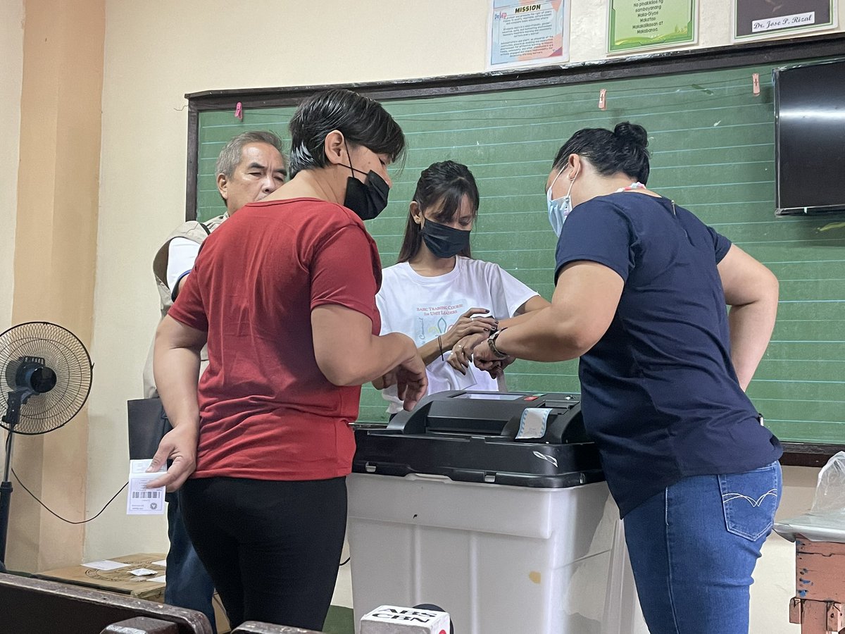 ABSCBN News on Twitter conducts final testing and sealing of vote counting machines