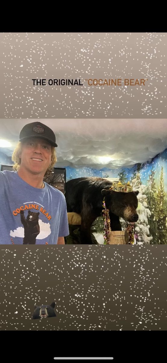 Larry Birkhead (@larrybirkhead) on Twitter photo Stopped by to see the real <a href="/cocainebear/">Cocaine Bear</a> Pablo EskoBear in Lexington, Ky.
instagram.com/reel/Co02UiEA4… Stopped by to see the real <a href="/cocainebear/">Cocaine Bear</a> Pablo EskoBear in Lexington, Ky.
instagram.com/reel/Co02UiEA4…