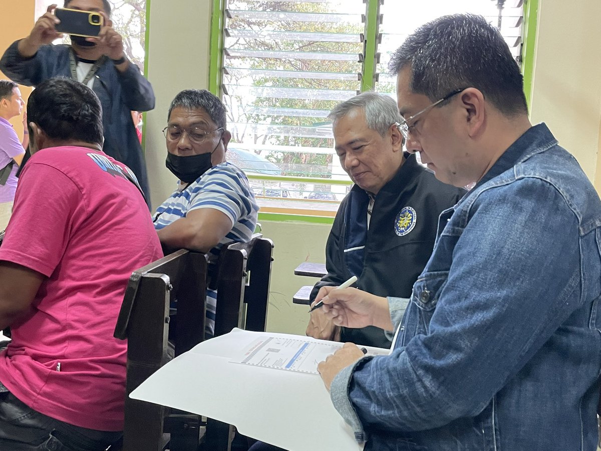 ABSCBN News on Twitter conducts final testing and sealing of vote counting machines