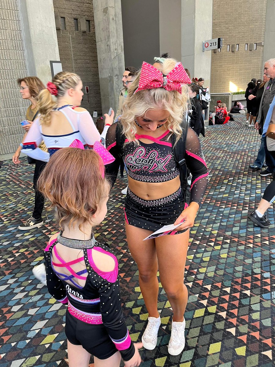 AndresArmyUSA's tweet photo. talking mental health today at cheersport ♥️ #allforandre https://t.co/xd4Cs37Dxr