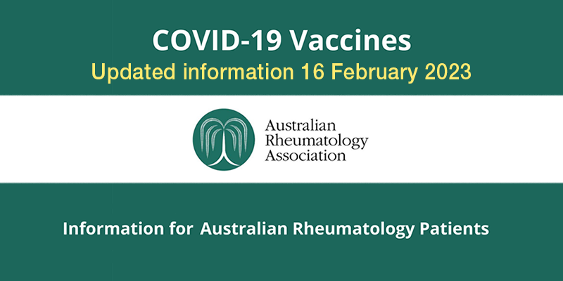 CreakyJointsAus's tweet photo. Here’s what Australian rheumatology patients need to know about #COVID19Vaccines including #Boosters and vaccines for COVID-19 variants.
#COVID19Boosters #WinterBooster #2023Booster #CovidIsNotOver #Rheumatology
https://t.co/LEUUlrZglI https://t.co/bl9WHeBJw3