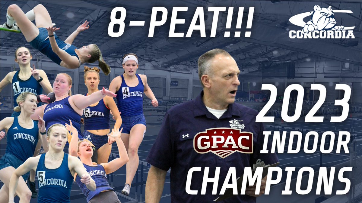 cunebulldogs's tweet image. How about an 8-PEAT?!?

@cunetfxc women have won their EIGHTH-straight GPAC championship meet!

🏆🏆🏆🏆🏆🏆🏆🏆