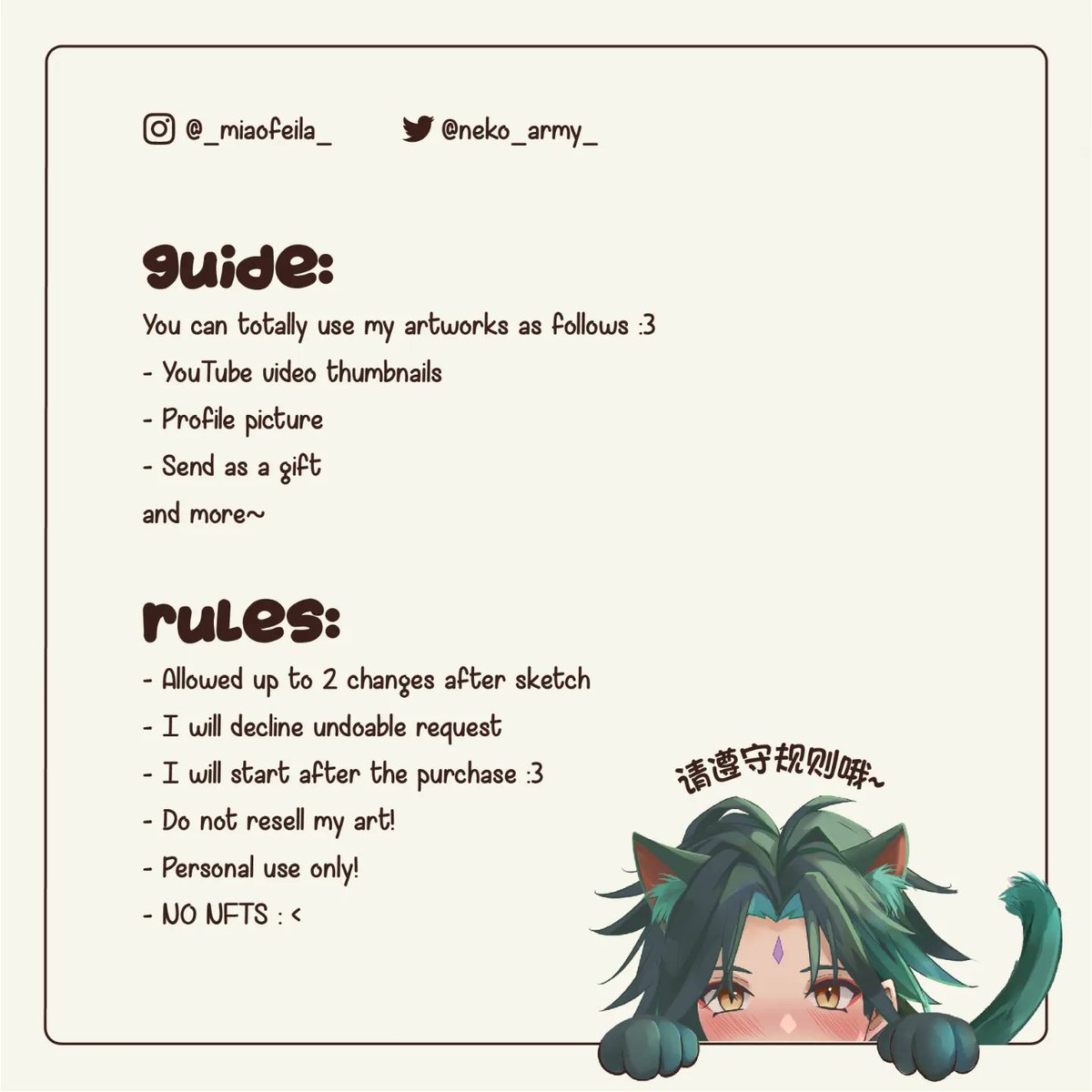 neko_army_'s tweet image. Hii! I'm opening another commission! The details are in the comment section, For more Information dm me directly💕

@cmsn_ART
@CmsnArtist_Id

 #opencommission #commission #commissions #oc #originalcharacter #commissionopen #artid #zonakaryaid #art #commissionsheet #commissionart