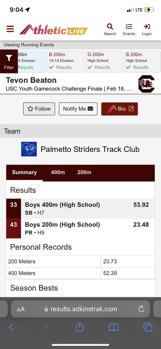 Not where I want to be but I’m working on it!! 2 new indoor PRs!