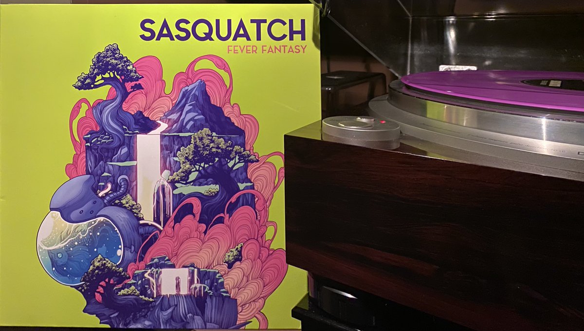 Now spinning at Skylab:

Sasquatch - Fever Fantasy 
#NowPlaying #Sasquatch  #vinyl #Bestof2022