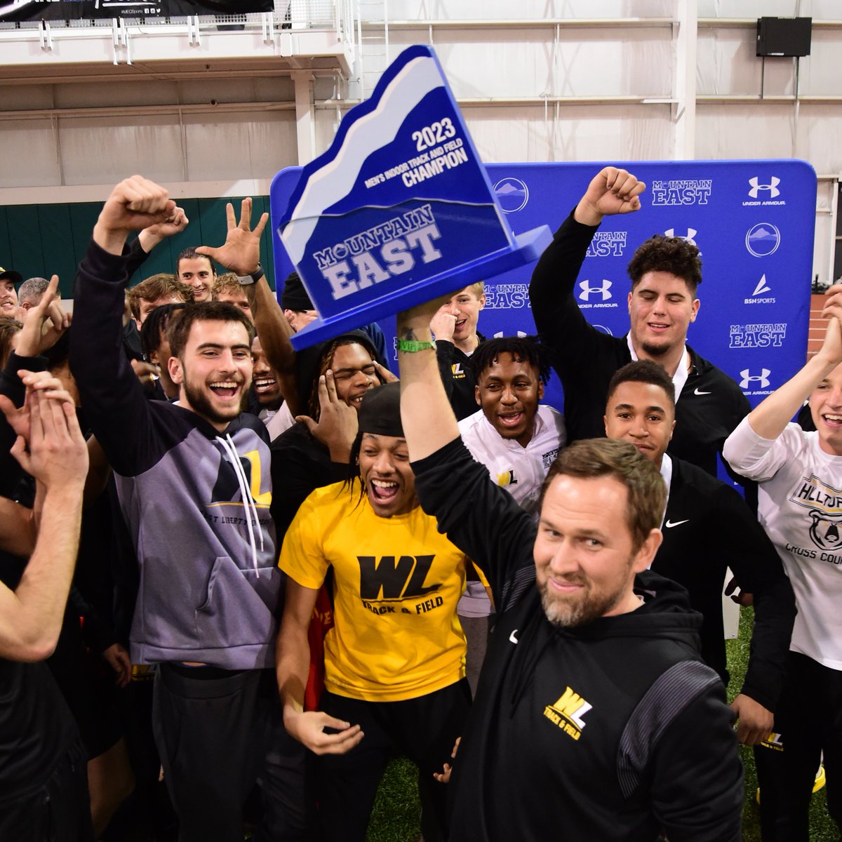 WLathletics's tweet photo. 🏆 Congratulations to Head Coach Justin Simpson for earning MEC Men's Indoor Track and Field Coach of the Year!

#GoWLU | @WLU_XCTF https://t.co/rht2YT6nLl