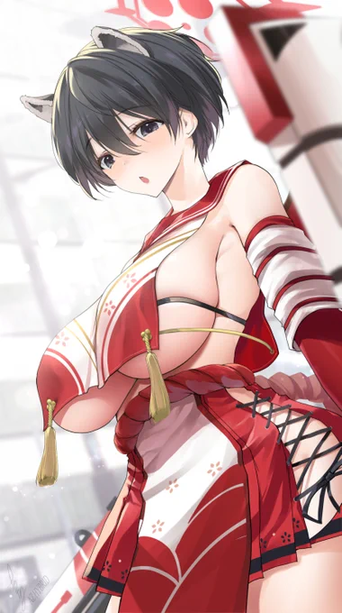 ブルーアーカイブの春日ツバキさん! 