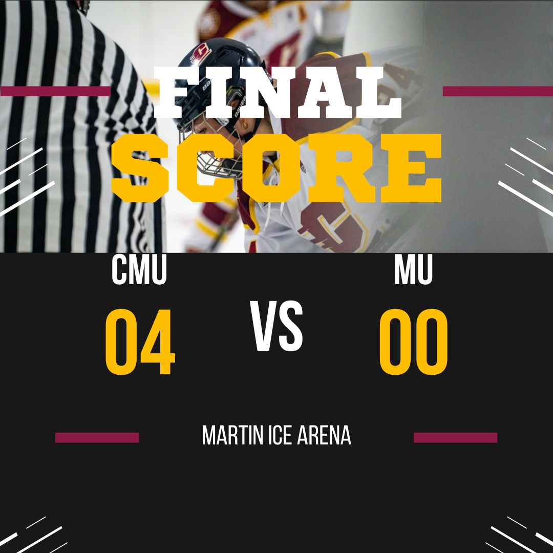 The Chippewas take the W I N tonight! 🔥🏒

Thank you to everyone who joined us to honor McKenna Brown. All admissions for both games will be donated to the American Foundation for Suicide Prevention! 

#FireUpChips #RememberingMckennaBrown #suicideprevention #AFSPadvocacy