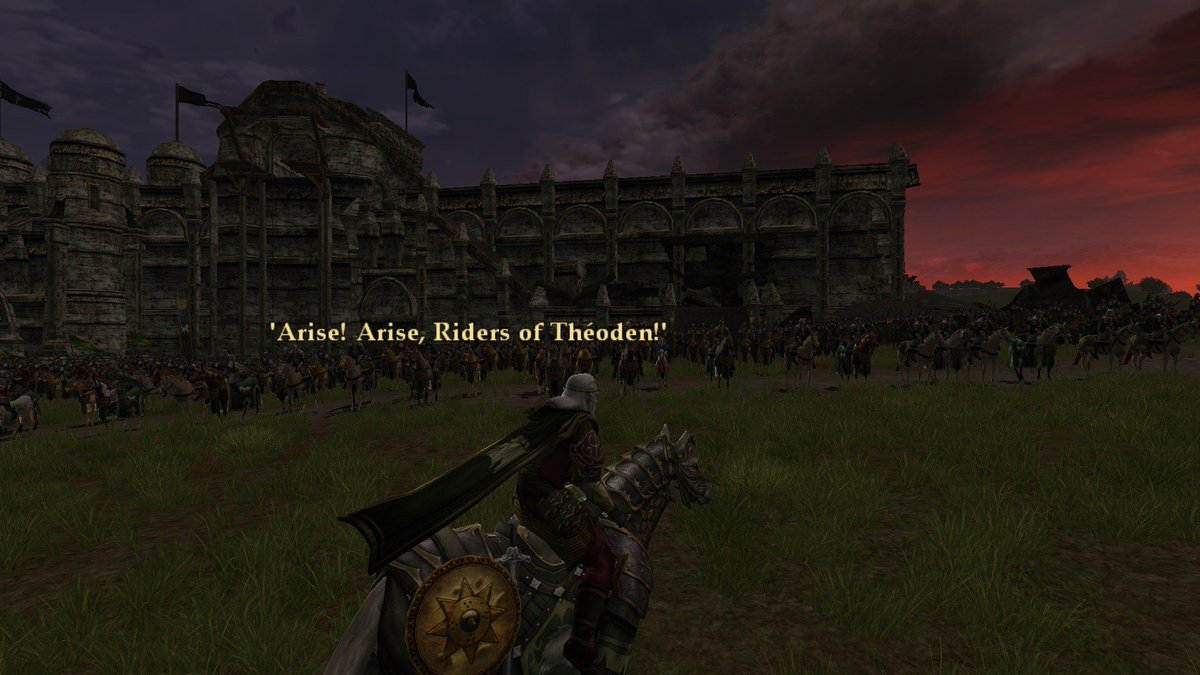 SnugglyFoot's tweet image. Something begins, something ends.
So many friends gone in defense of Middle Earth.