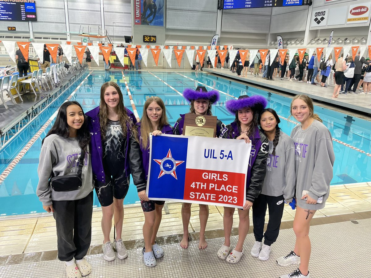 Congratulations to the Fulshear girls for finishing as the 4th best team in the state of Texas!