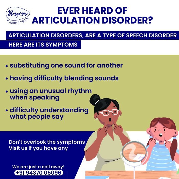 Have difficulty speaking or you know someone who needs help.

Call us today and book your appointment.

#margdarsifoundation #articulationdisorder #speechlanguagedisorder #speechlanguagetherapy #lifestyledisordertreatment #rehabilitation #rehab #rehabcare #rehabcenter