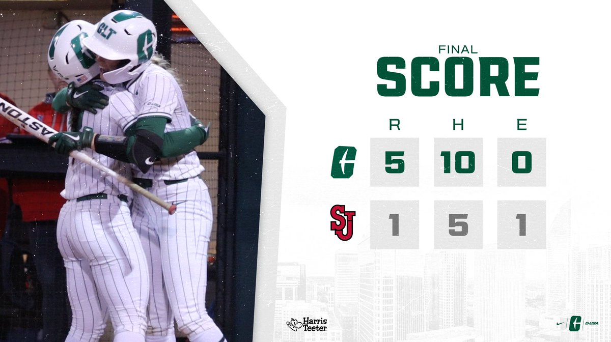 Final in Game 2⃣ in Athens

Charlotte gets the dub and <a href="/BrookeBowling6/">Brooke Bowling</a> gets her first win of the year

We're back in action at 3:00 PM as we take on Georgia

#GoldStandard⛏️