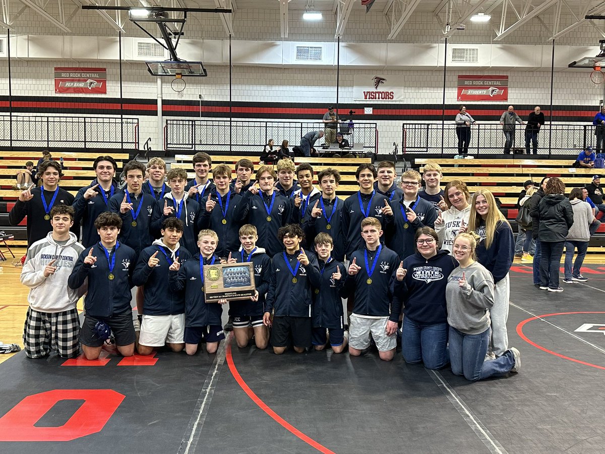 PilotSports's tweet photo. The Section 3A champion JCC wrestling team. https://t.co/mEdIkcP7Fn