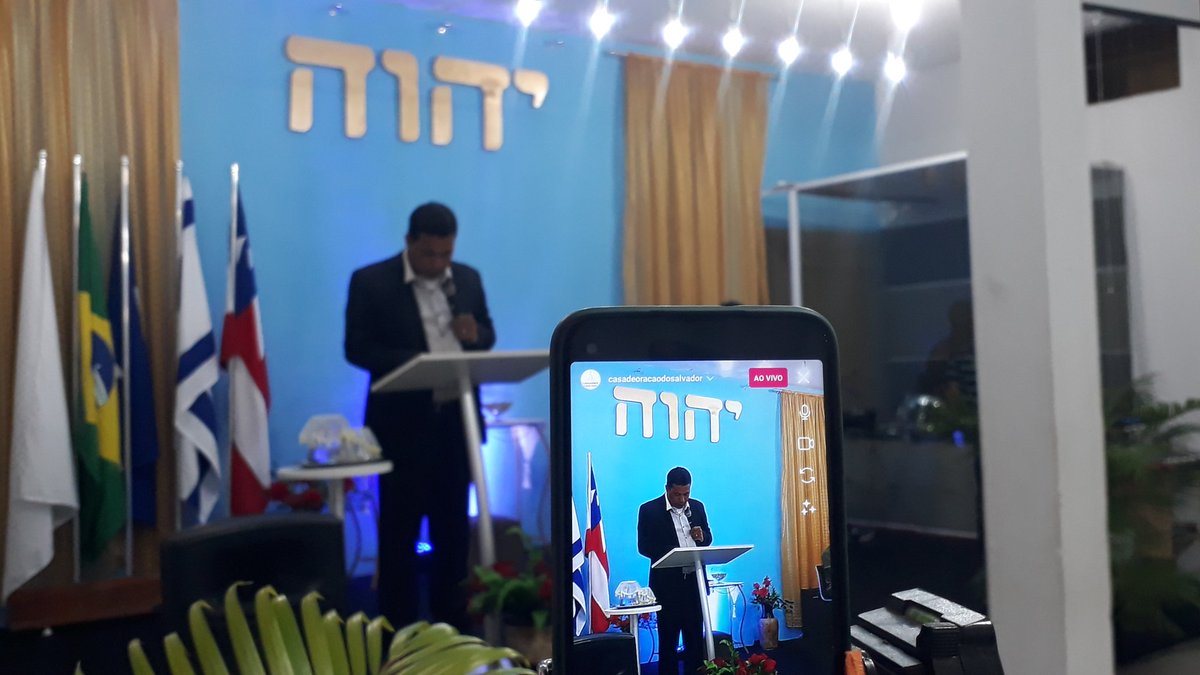 Casa de Oração 
Um lugar para falar com o SENHOR DEUS