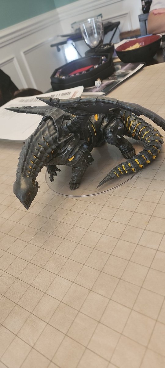 Ummm so a dragon appears to attack our ship....what fun are you having today?