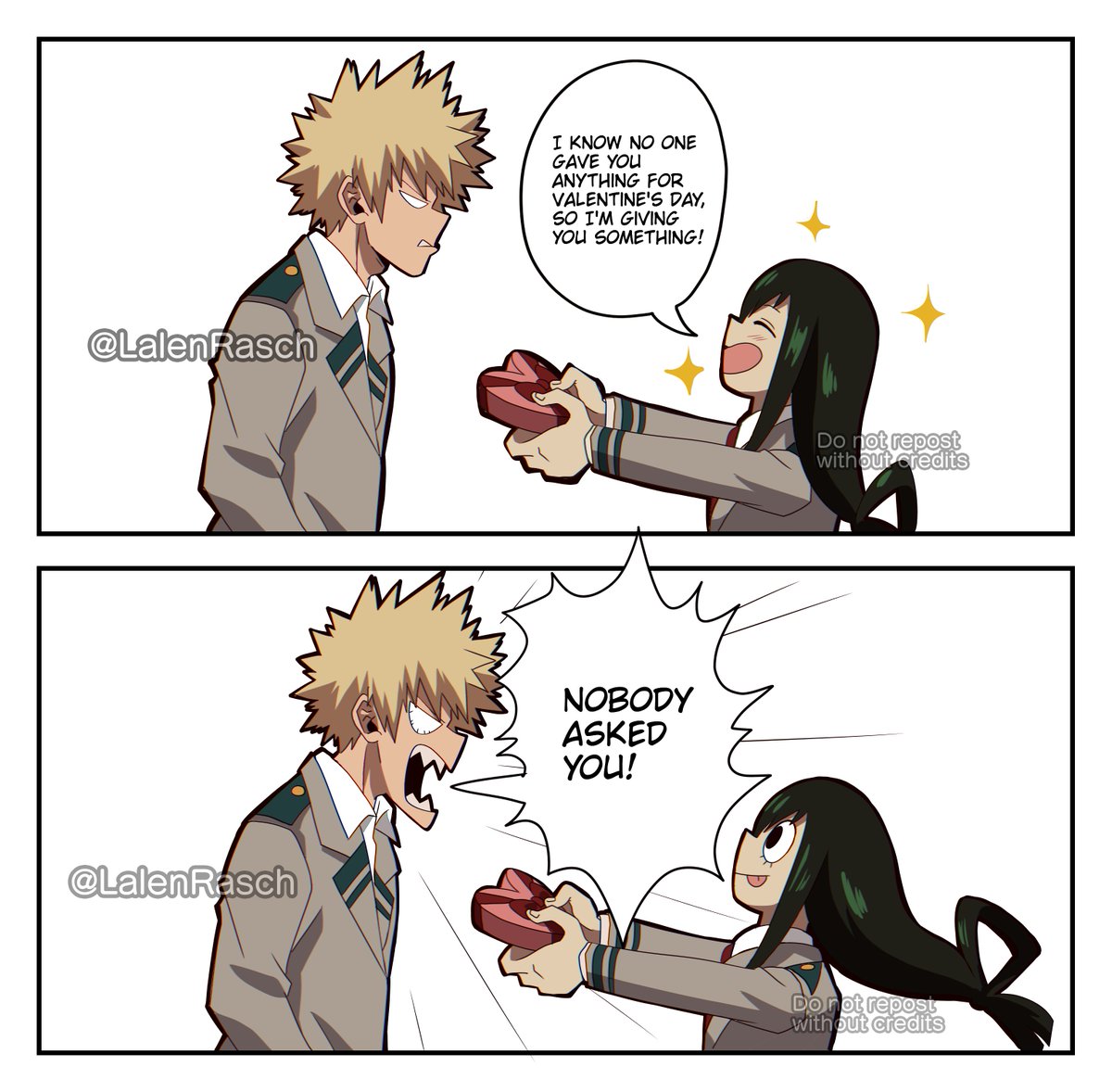 LalenRasch's tweet photo. Bakugo x Tsuyu part 1💖
#bakugoukatsuki #Bakugou #tsuyuasui #MyHeroAcademia #bokunohero #bokunoheroacademia https://t.co/R3kiqaOQro