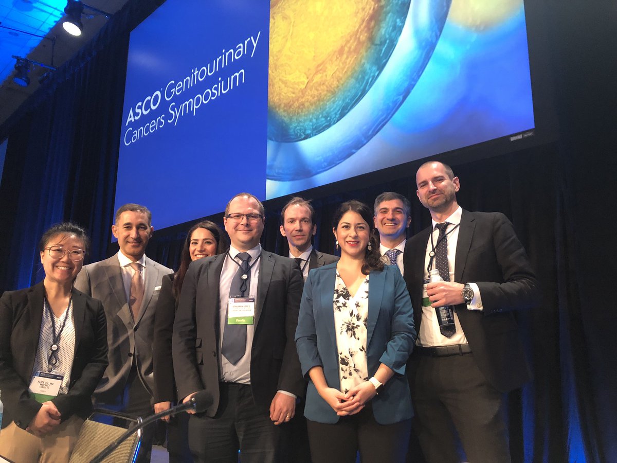 Successful 💪🏽session with all-star ⭐️line up of speakers!! Rare tumors (penile and seminoma) but lots of great data presented showing that we are indeed moving the needle forward! @ASCO #GU23 @Alex_Papachris +Dr Alice Yu + Dr Ben Ayres