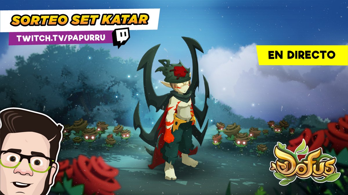 srpapurru's tweet photo. EN DIRECTO🟣
Hoy tenemos un nuevo sorteo para @ES_DOFUS 
Además, iremos a Otomai con el team de Henual para luego empezar Astrub con el team de Dofus 2🔥

➡️https://t.co/UADUyw6GgX https://t.co/D5y6N0LE3D