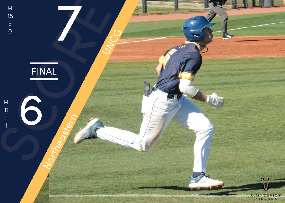 That's a WIN  for the Spartans 

UNCG: 7
NU: 6

Next Game: Sunday, February 19, 1 P.M. #letsgoG 

The final score was presented by University Village.