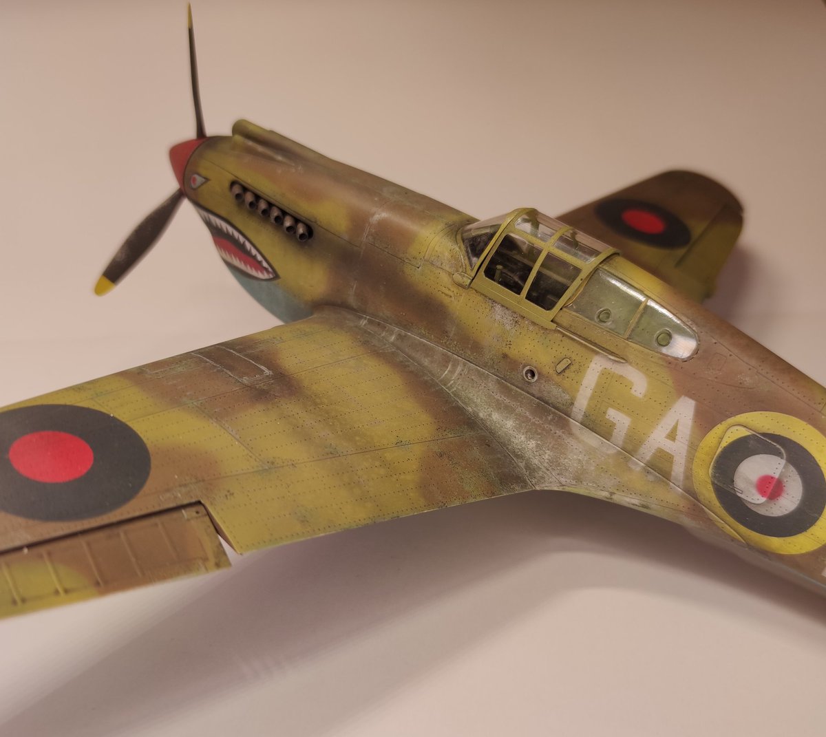 P40B Curtis tomahawk 1/32 trumpeter #Scalemodeling #scale #scalemodel #sharknose #ammonite #ammo
#ammomig