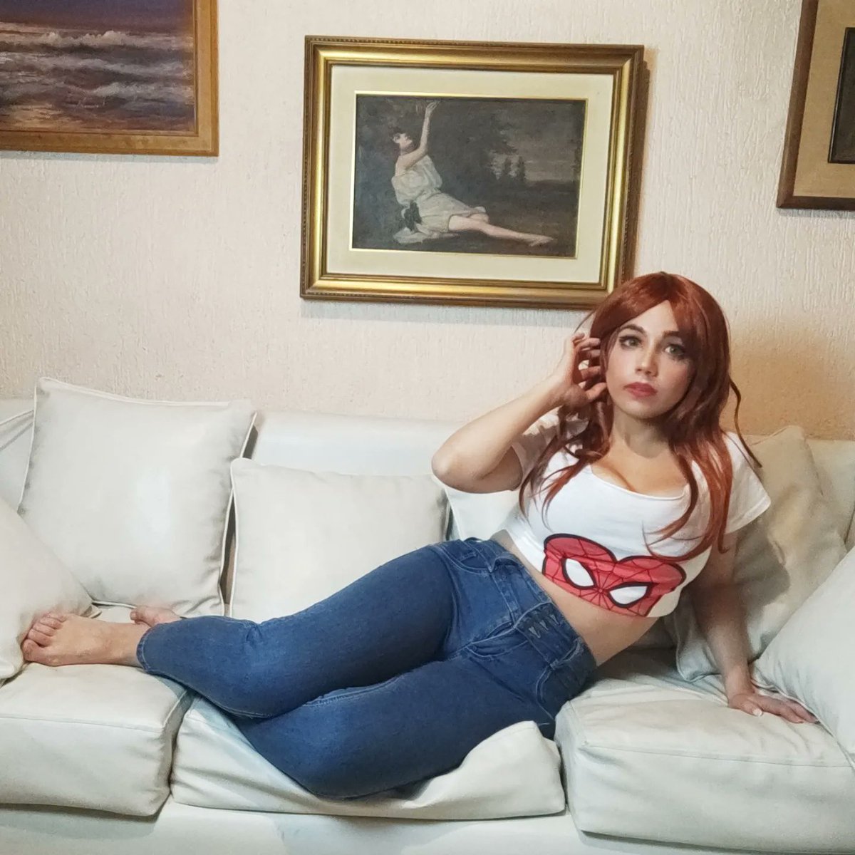 FA_cosplay's tweet photo. Cosplay Mary Jane 
En @myheroscafe

#MaryJane #cosplayers #cosplaymarvel #cosplayspiderman #cosplaygirls #spiderverse #spiderwoman #cosplaymaryjane #redhair #phtooftheday #photocosplay #photoshoot #enjoy #lovecosplay #marvelcomics #marveluniverse https://t.co/gSPOWIa6Nj